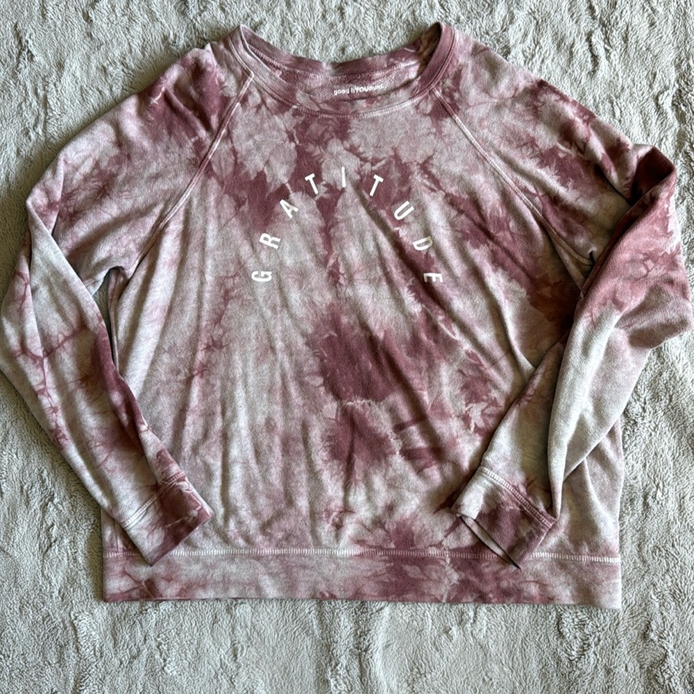 Tie Dye Gratitude Sweatshirt